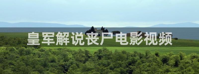久久久久影院在线观看：皇军解说丧尸电影视频
